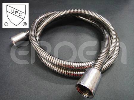 UPC cUPC PVC Silver Foil Shower Hose - UPC CUPC Smooth Silver PVC Shower Hose